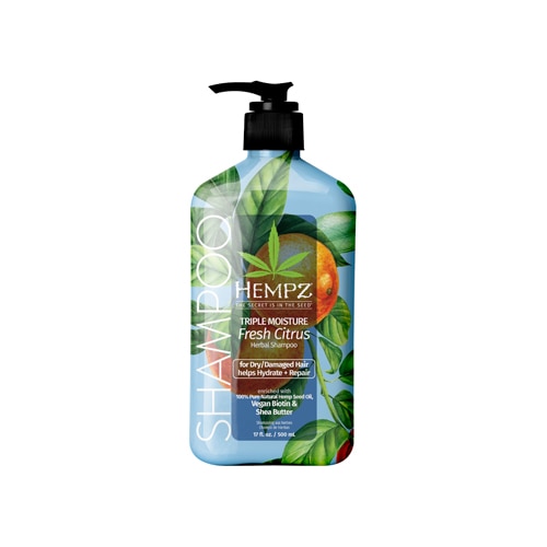 Hempz Triple Moisture Herbal Shampoo Fresh Citrus