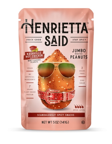 Henrietta Said Jumbo Roasted Peanuts Nachville Hot Chicken with Pickle