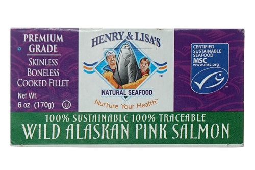 Henry & Lisa's Natural Seafood Wild Alaskan Pink Salmon