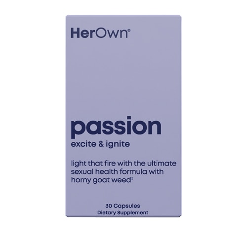 HerOwn Passion - Supports Libido - Increases Arousal Intimacy and Mood