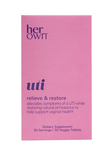 HerOwn UTI - Supports Vaginal Flora - Promotes Urinary Health