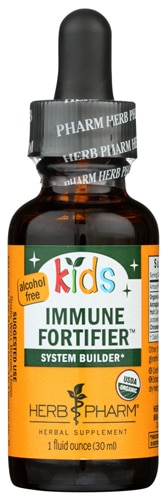 Herb Pharm Kids Immune Fortifier Organic Drops