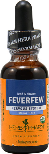 Herb Pharm Organic Feverfew Nervous System