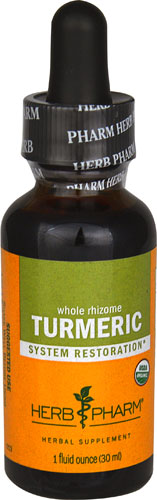 Herb Pharm Organic Turmeric System Restoration