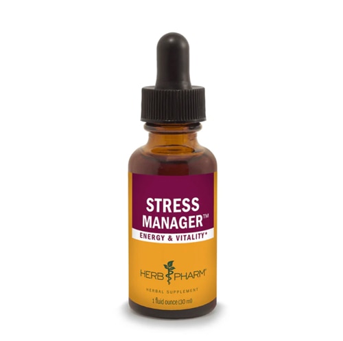 Herb Pharm Stress Manager Energy & Vitality