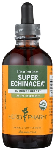 Herb Pharm Super Echinacea Organic Immune Support Active Responder