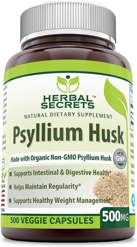 Herbal Secrets Organic Psyllium Husk