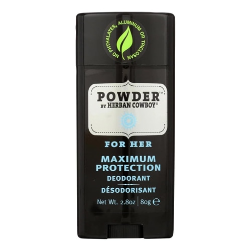 Herban Cowboy Maximum Protection Deodorant for Her - Powder