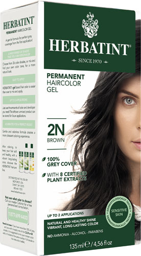 Herbatint Permanent Hair Color Gel 2N Brown