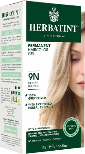 Herbatint Permanent Hair Color Gel 9N Honey Blonde