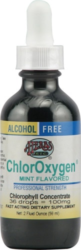 Herbs Etc. ChlorOxygen Chlorophyll Herbal Supplement Mint