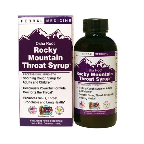 Herbs Etc. Osha Root Rocky Mountain Throat Syrup