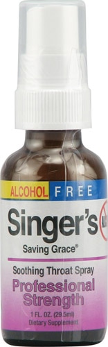 Herbs Etc. Singer's Saving Grace® Professional Strength Alcohol Free