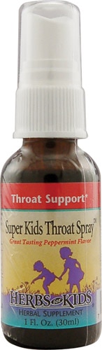 Herbs For Kids Super Kid's Throat Spray ™ Peppermint