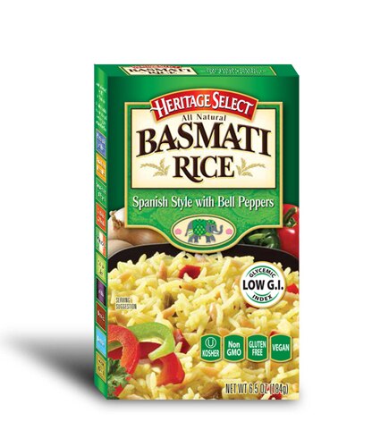Heritage Select Basmati Rice Spanish Style with Bell Peppers
