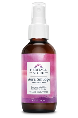 Heritage Store Aura Smudge Smokeless Sage