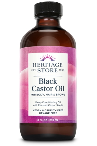 Heritage Store Black Castor Oil