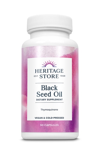Heritage Store Organic Black Seed Oil