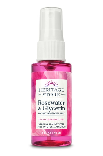 Heritage Store Rosewater & Glycerin Hydrating Facial Mist