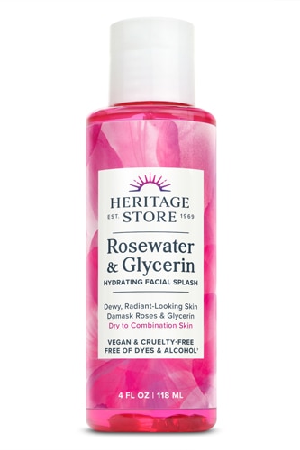Heritage Store Rosewater & Glycerin Hydrating Facial Splash