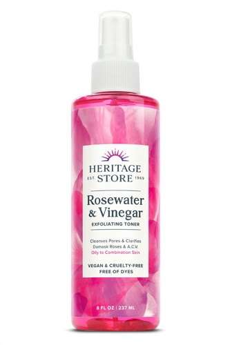 Heritage Store Rosewater & Vinegar Exfoliating Toner