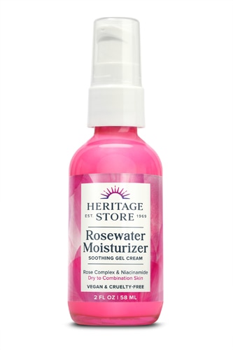 Heritage Store Rosewater Moisturizer Soothing Gel Cream