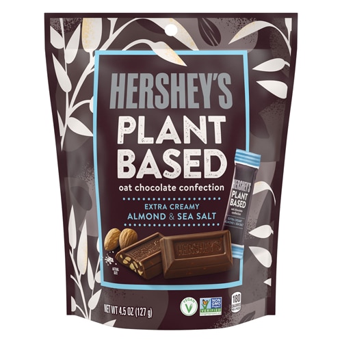 Hershey's Plant Based Oat Chocolate Extra Creamy Almond & Sea Salt Pouch