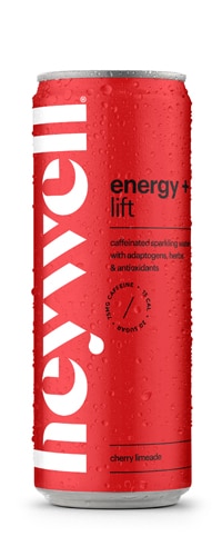 Heywell Sparkling Water Energy & Lift Cherry Limeade