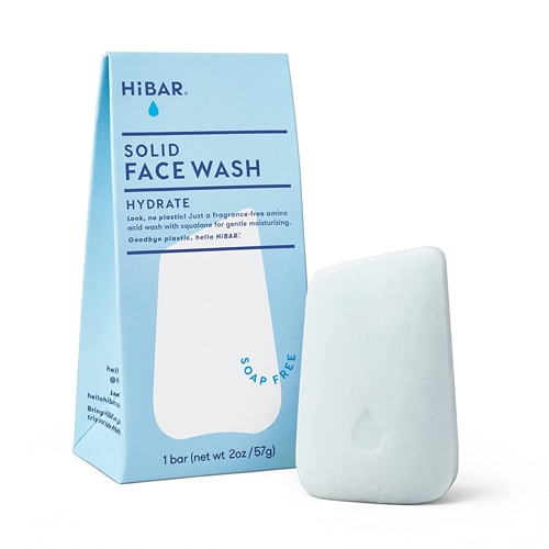 HiBar Hydrate Face Wash Bar Fragrance Free