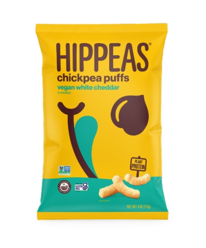 Hippeas Vegan Puffs White Cheddar