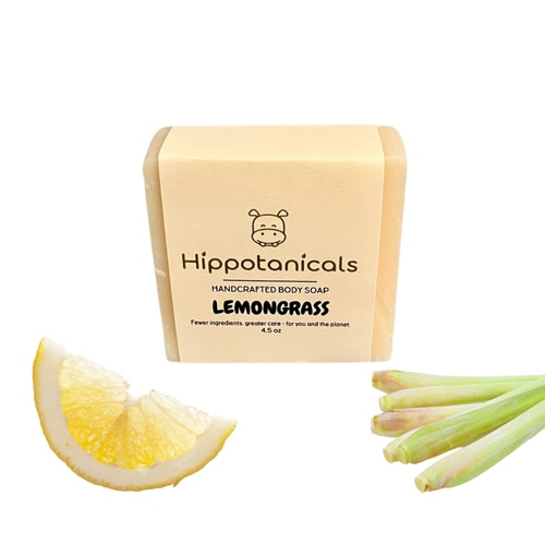 Hippotanicals Vegan Bar Soap Lemongrass