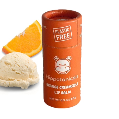 Hippotanicals Vegan Lip Balm Orange Creamsicle