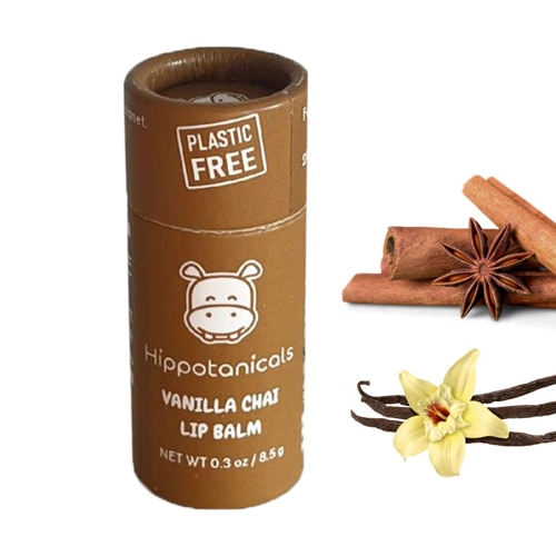 Hippotanicals Vegan Lip Balm Vanilla Chai
