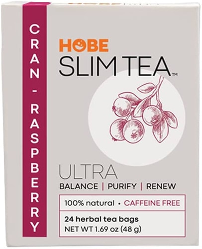 Hobe Labs Ultra Slim Tea Cran-Raspberry