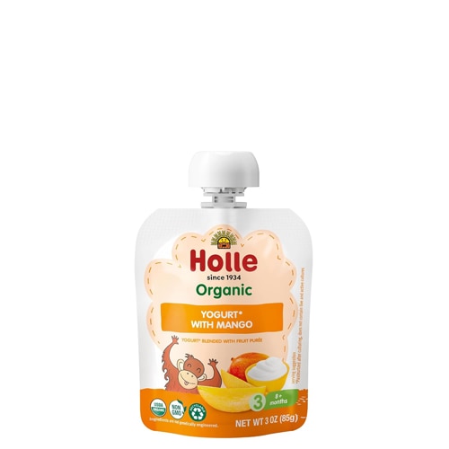 Holle Organic Yogurt Baby Food 8+ Months Mango