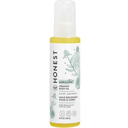 Honest Baby Body Oil Fragrance Free