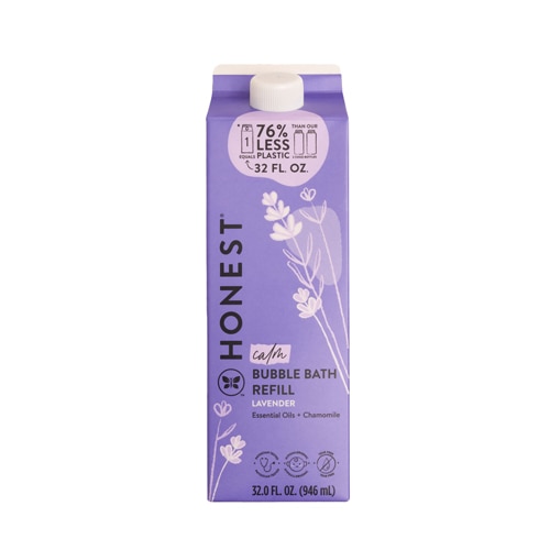 Honest Bubble Bath Refill Calm Lavender