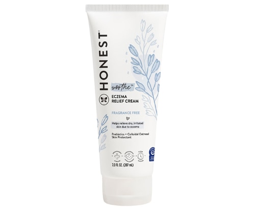 Honest Eczema Relief Cream Soothe Fragrance Free