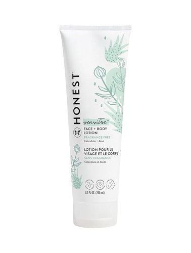 Honest Face & Body Lotion Sensitive Fragrance Free