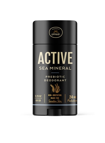 Honestly pHresh Prebiotic Natural Deodorant Active Sea Mineral