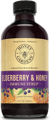 Honey Gardens Elderberry & Honey Immune Syrup