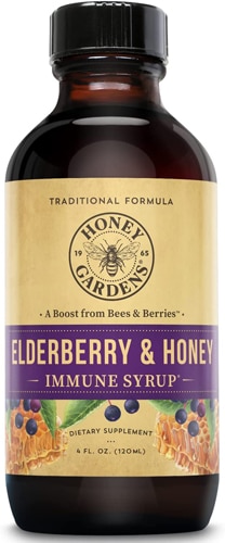 Honey Gardens Elderberry & Honey Syrup