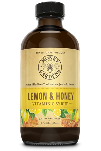 Honey Gardens Honey & Lemon Syrup