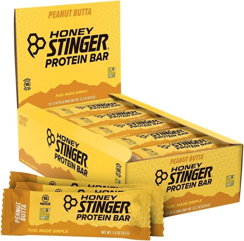 Honey Stinger Protein Bar Milk Chocolate Peanut Butta