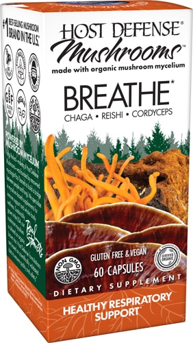 Host Defense Mushrooms Organic Breathe Capsules