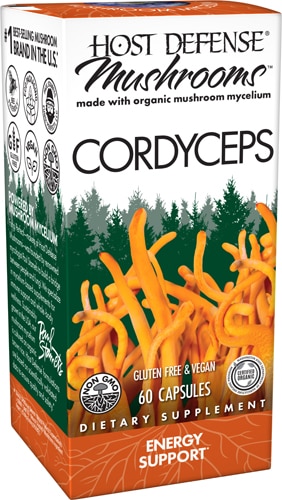 Host Defense Mushrooms Organic Cordyceps Capsules