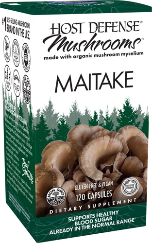 Host Defense Mushrooms Organic Maitake Capsules