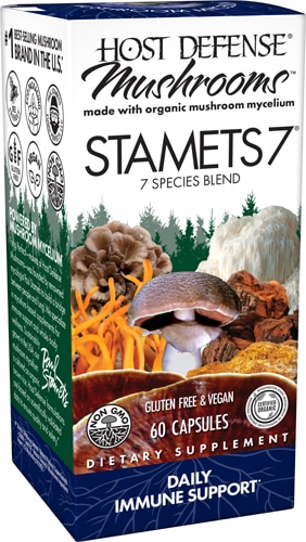 Host Defense Mushrooms Organic Stamets 7 Capsules