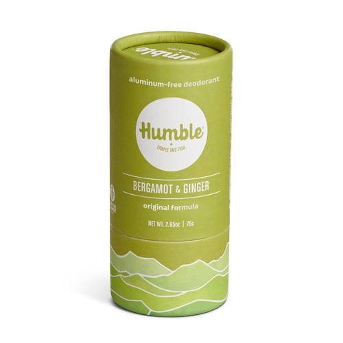 Humble Brands Deodorant Plastic Free Bergamot & Ginger