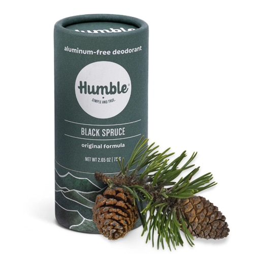 Humble Brands Deodorant Plastic Free Black Spruce